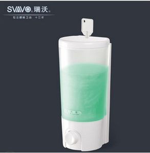 瑞沃卫生间洗手间壁挂式单头双头手动按压皂液器V-9101S/V-9502S