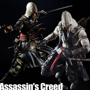 PA改爱德华康纳刺客信条4起源手办黑旗模型关节可动人偶玩具手办