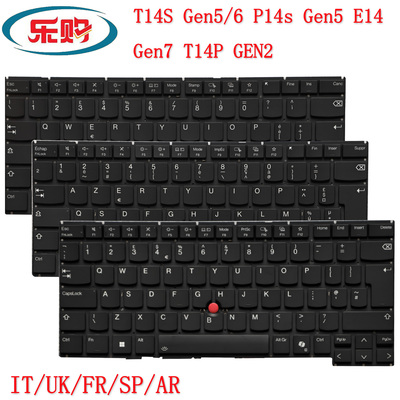 T14SGen5GEN6键盘E14Gen7