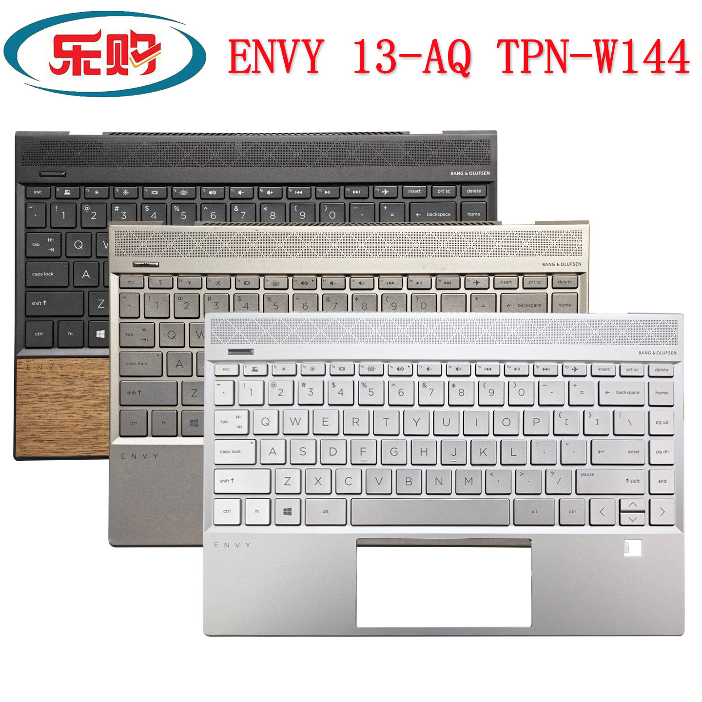 适用惠普HP Envy X360 13-AQ TPN-W144 笔记本键盘 C壳 背光掌托