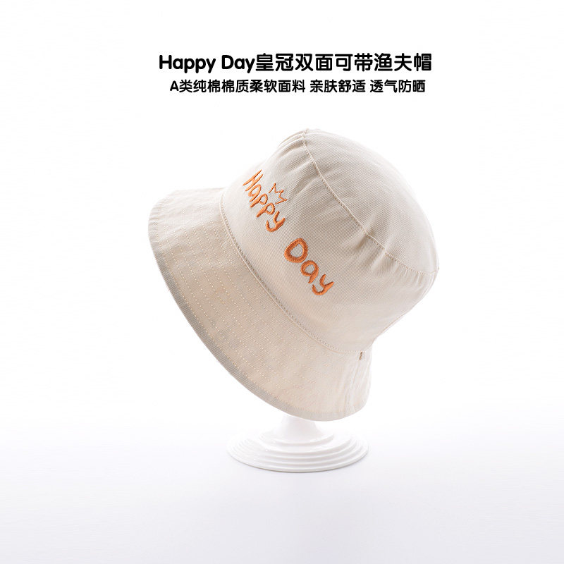 渔夫帽盆帽双面可戴百搭洋气简约