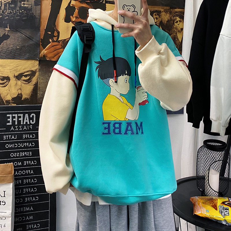 Poster min spring new products large trend sweater coat men's