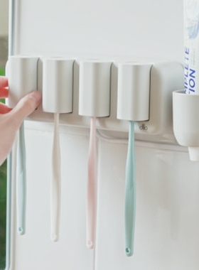 韩国直邮Dillo牙刷消毒器加热杀菌壁挂免打孔分离式独立家用