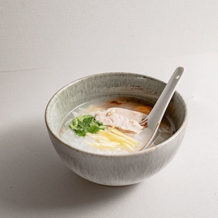 薇薇安的陶屋饭碗日式陶瓷碗商用复古南野绿甜品碗日式家用餐具