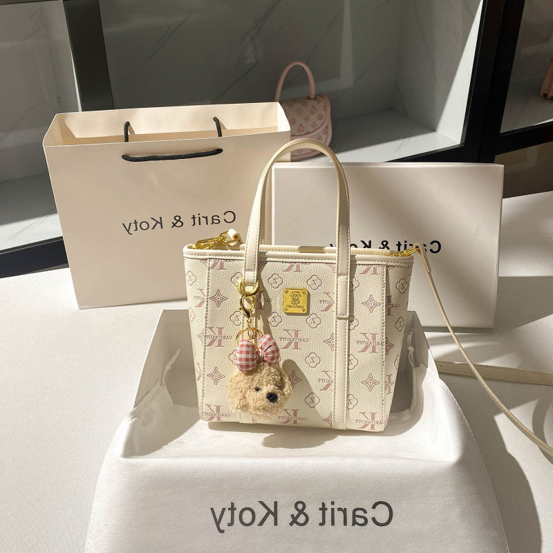一件代发高级感印花菜篮子包包20