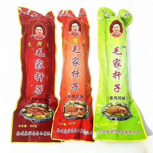 徐州特产毛家扦子肉罐头大席菜