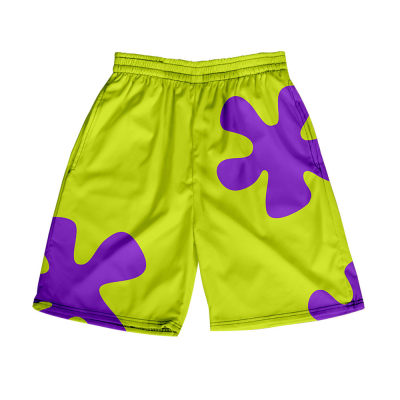 3D Anime Patrick Star Board Shorts Trunks Summer New Quick D