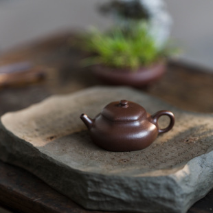 六方静乐 | 实力派陶手汪海洋全手工制作 黄龙山共生矿紫泥 120ml