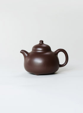 三足乳鼎 | 实力派陶手汪海洋全手工制作 高品级紫泥紫砂壶 250ml