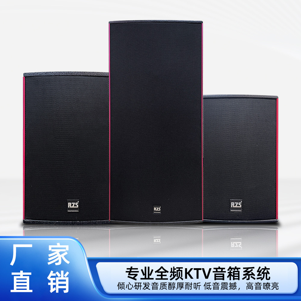 单8寸单10寸12寸15寸双15寸专业音响家庭KTV包房酒吧会议影院音箱