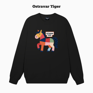 男女潮牌卫衣 春秋宽松圆领款 OSTRAVAR TIGER马年限定2026专柜新款