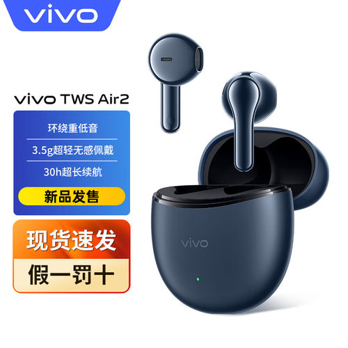 正品vivo半入耳式真无线蓝牙耳机