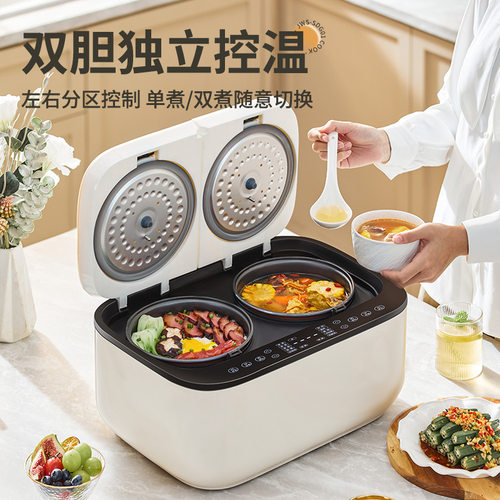 双胆电饭煲电饭锅炖锅一锅