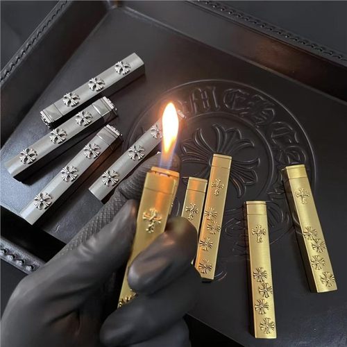 CH克罗伈创意个性高颜值充气打火机原创砂轮耐用防风轻奢男友礼物