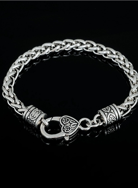 混合材质无复古古风手链