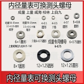 配件 可换测头表杆螺母 成量上自九哈量桂林内径百分表内径量表