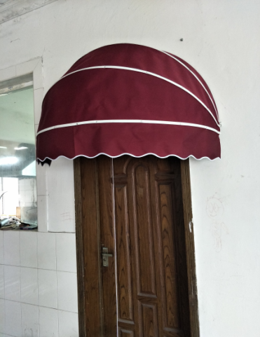 雨篷折叠西瓜蓬固定蓬阳台篷广告棚雨塔铝合金雨棚布料天幕蓬法式