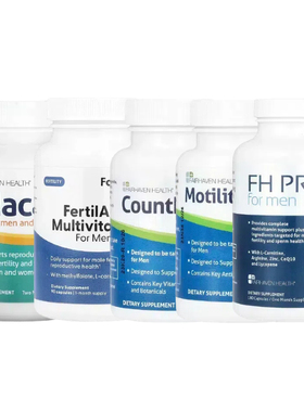美国Fairhaven Health爱希尔男性精FertilAid CountBoost子质量
