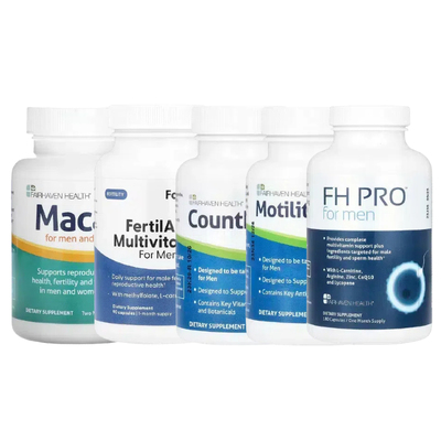 Fairhaven Health男性爱希尔FH Pro玛卡MotilityBoost动力Omega-3