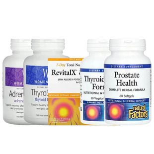 Natural Factors Lung Bronchial & Sinus Liver Prostate Health