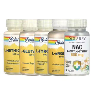 Solaray L-甲硫甘精鸟赖硫辛乙酰半胱氨酸单月桂酸酯NAC组胺SP-33