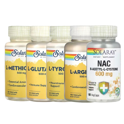 Solaray L-甲硫甘精鸟赖硫辛乙酰半胱氨酸单月桂酸酯NAC组胺SP-33