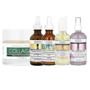 Advanced Clinicals胶原蛋白精华皮肤救援乳液护手霜提拉身体油VC