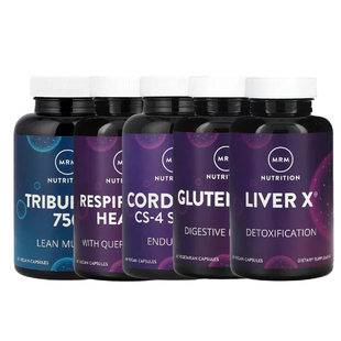 MRM Nutrition辣木叶全槲皮素+NAC支持呼吸水飞蓟素含Biosorb胶囊