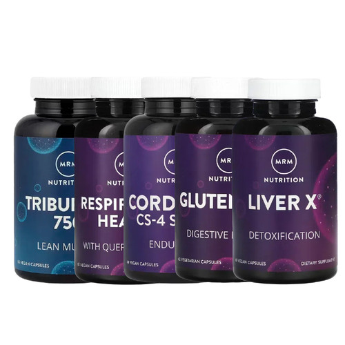 MRM Nutrition营养TribuPlex 750虫草CS-4菌株麸质帮助肝脏 X胶囊