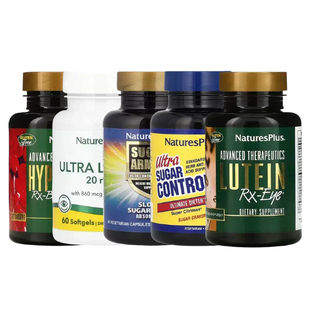 Armor节食者伙伴Control糖 Sugar NaturesPlus叶黄素Ultra Blood
