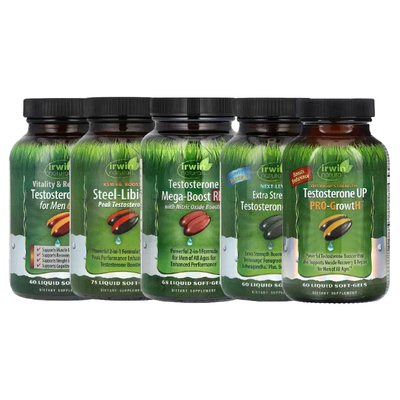 Irwin Naturals Testosterone Mega-Boost RED东革阿里Up一氧化氮