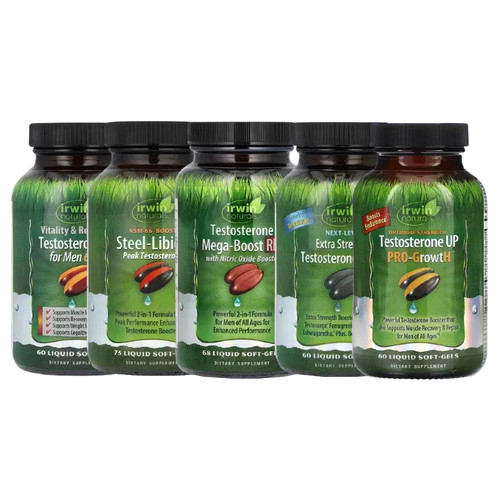 Irwin Naturals Testosterone Mega-Boost RED东革阿里Up一氧化氮