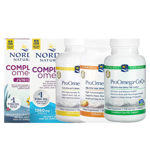 Nordic Naturals深海Complete Pro欧米伽Omega鱼油ProOmega2000-D