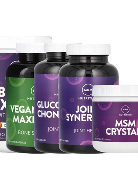 MRM Nutrition含Vegan胶原蛋白Bone Maximizer III with MCHA骨骼