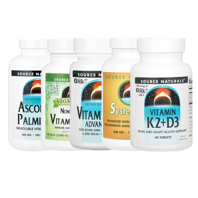 Source Naturals抗坏血酸metabolic棕榈酸酯Systemic维生素C-1000
