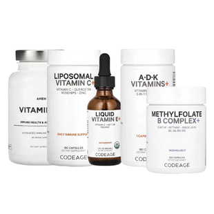 CodeAge未加工脂质体维生素B复合Brain Focus Vitamins+ A D K+