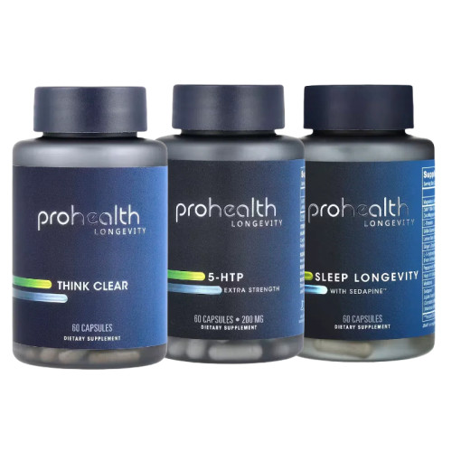 ProHealth Longevity睡Think Clear思5-HTP特强型眠支持维明晰