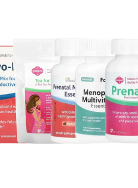 Fairhaven health爱Myo-Folate希FH尔Pro女性Omega-3帮助冲剂