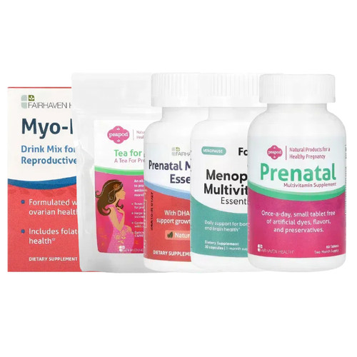 Fairhaven health爱希尔OvaBoost Peapod孕产妇前花草茶menopause