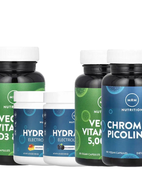 MRM Nutrition补水+电Hydration解Electrolyte质+Boost乙酰L-肉碱