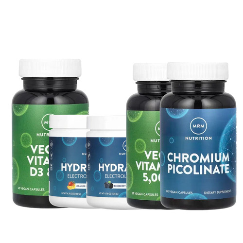 MRM Nutrition吡啶甲酸铬完全素生物维生素全素食胶囊E D3 K2 B12
