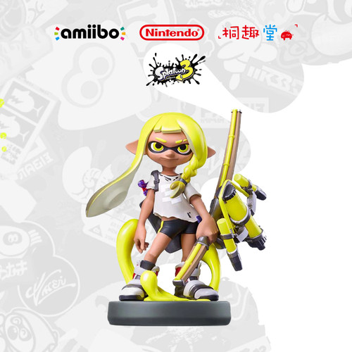 任天堂AMiibo正版斯普拉遁手办