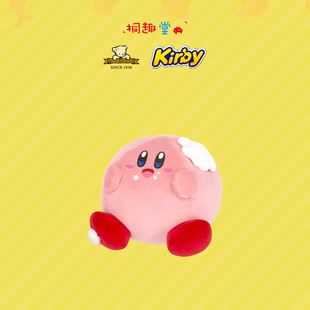 日本三英贸易正版星之卡比毛绒玩具卡比美食节奶油卡比可爱玩偶