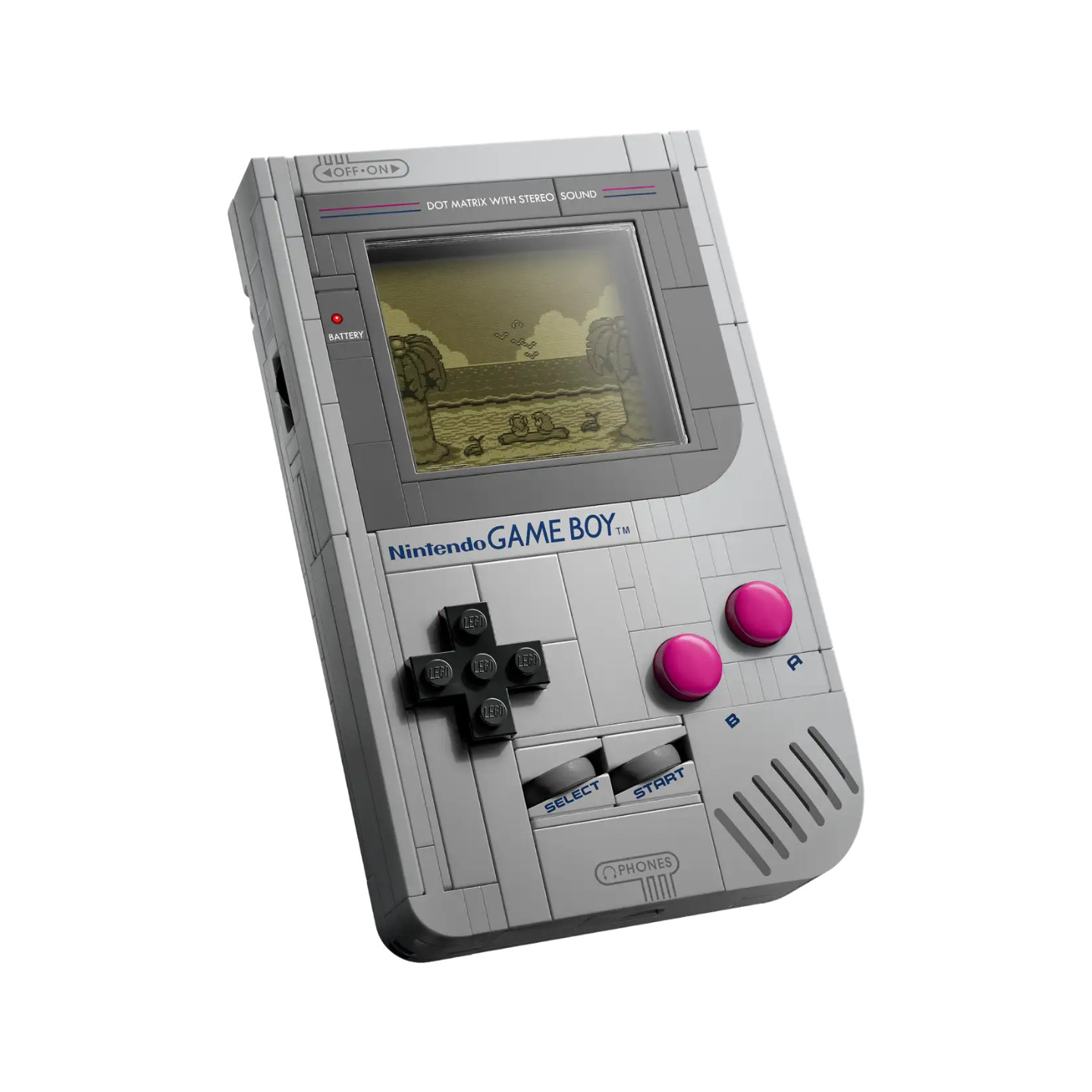 LEGO乐高72046任天堂超级马力欧系列GAMEBOY游戏机掌机积木玩具