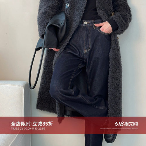 自然腰加厚春秋纯棉长裤