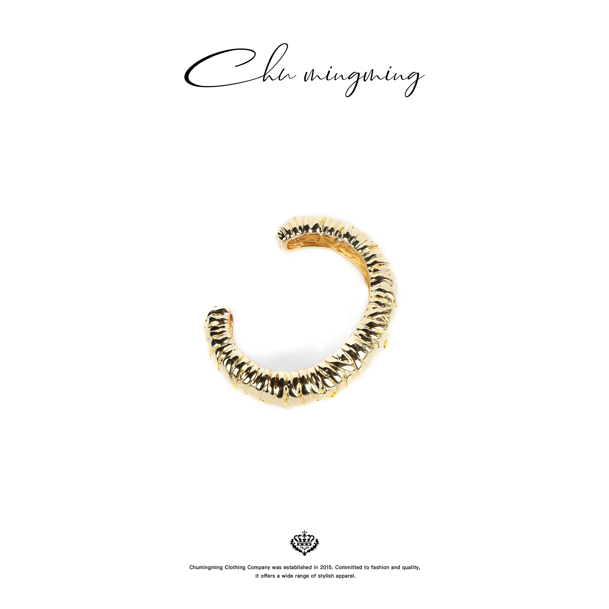 CHU楚妞线条编织手镯SP2570