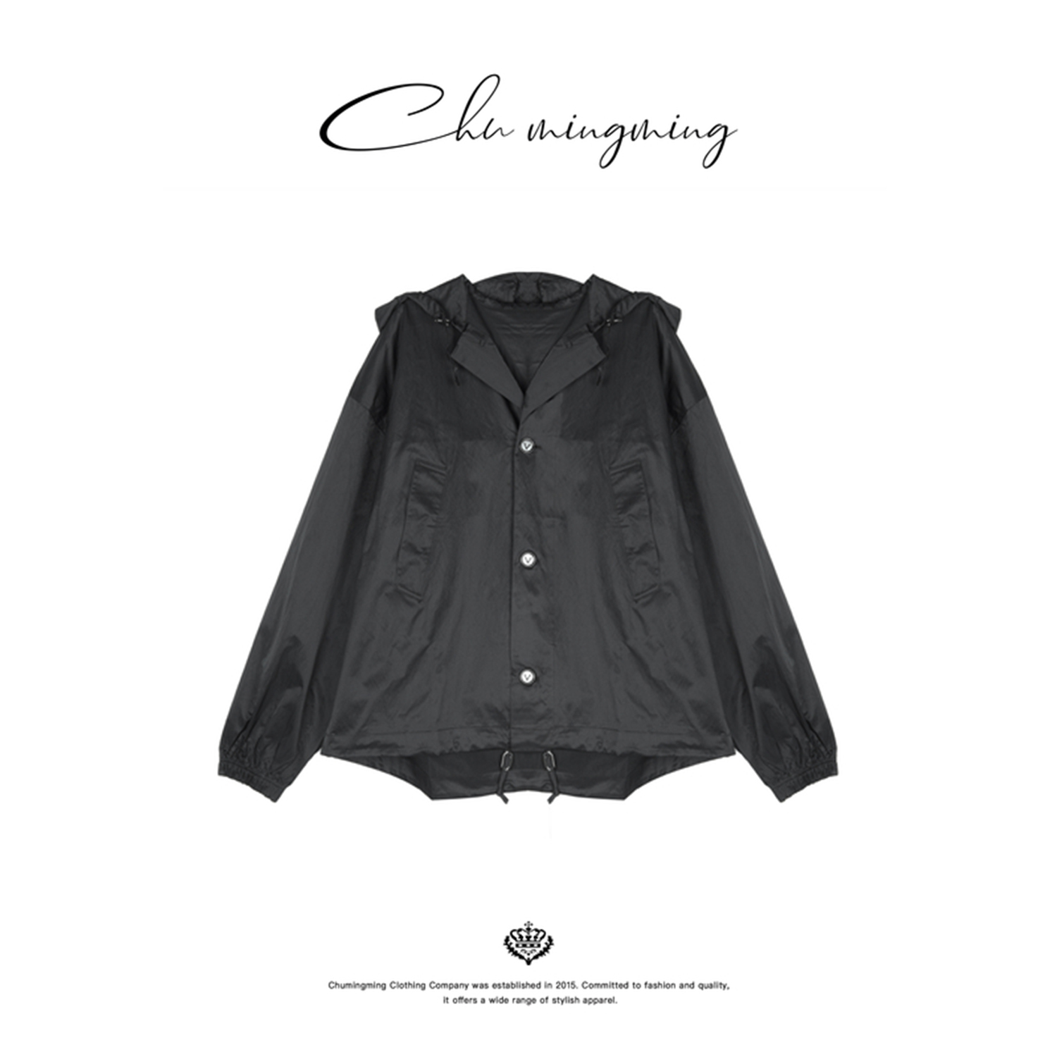 春季新款女夹克风衣防晒服外套