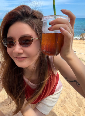 CHU楚妞[云感]莱赛尔两件马甲2026夏季新款女叠穿吊带背心上衣