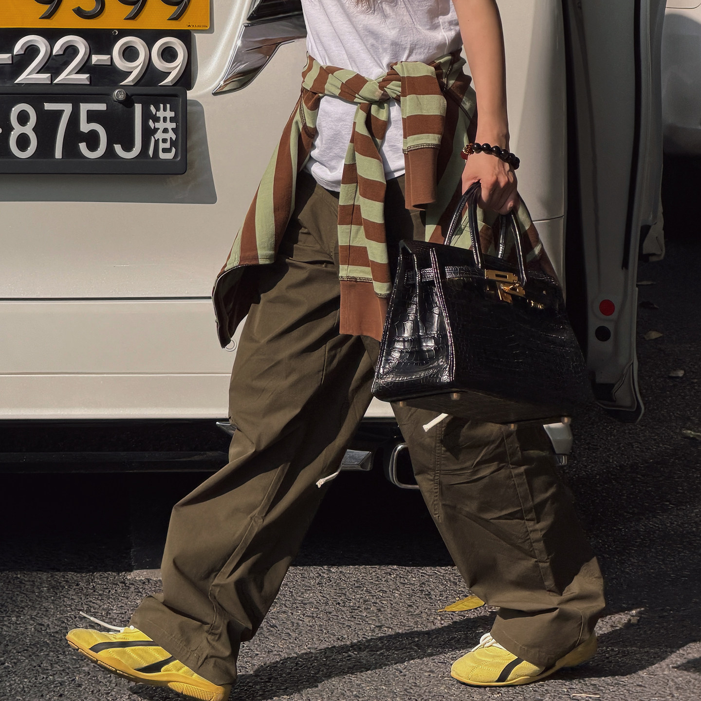 CHU楚妞[百搭伐木]休闲长裤2026春夏季新款女弯刀阔腿工装裤裤子