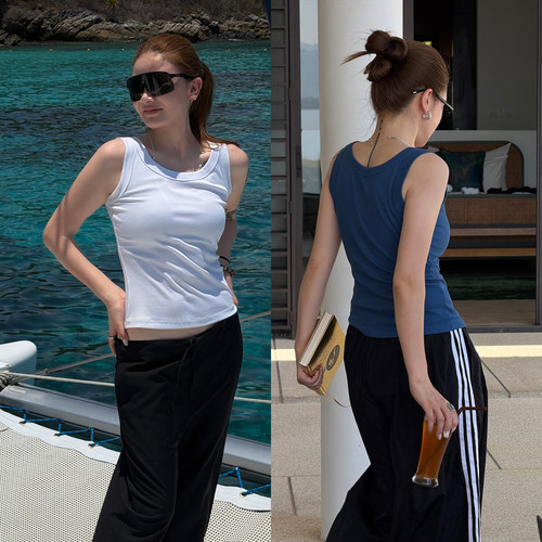 夏季新款女百搭时尚背心吊带